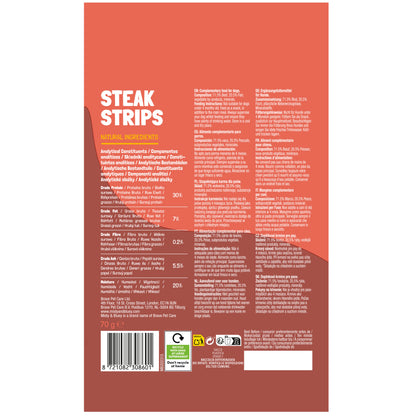 Misty & Bluey Steak Strips 70g