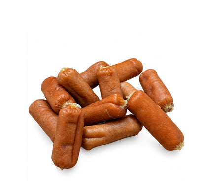 Misty & Bluey Chicken Sausages 60g Delicious Meaty Dog Treats
