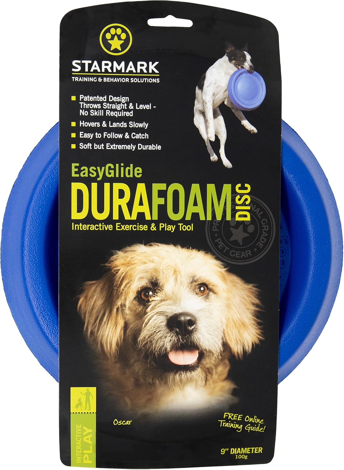 Starmark Easyglide Durafoam Disc 9" Assorted Colours