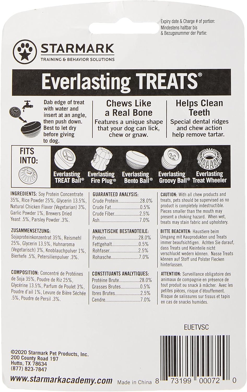 Starmark Bento Everlasting Treats Chicken Small