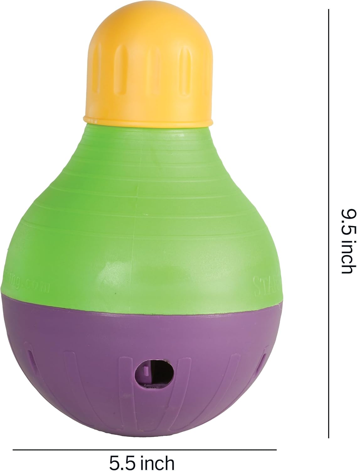 Starmark Bob A Lot Treat Dispenser Dog Toy Large