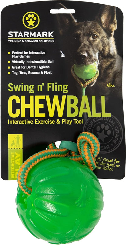 Starmark Swing N Fling Chew Ball