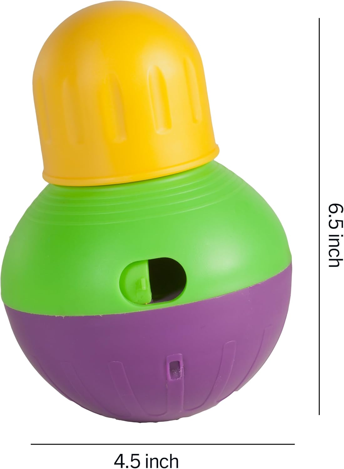 Starmark Bob A Lot Treat Dispenser Dog Toy Small