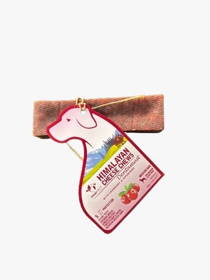 Pawfect Himalayan Chew Bar Cranberry Medium 65g