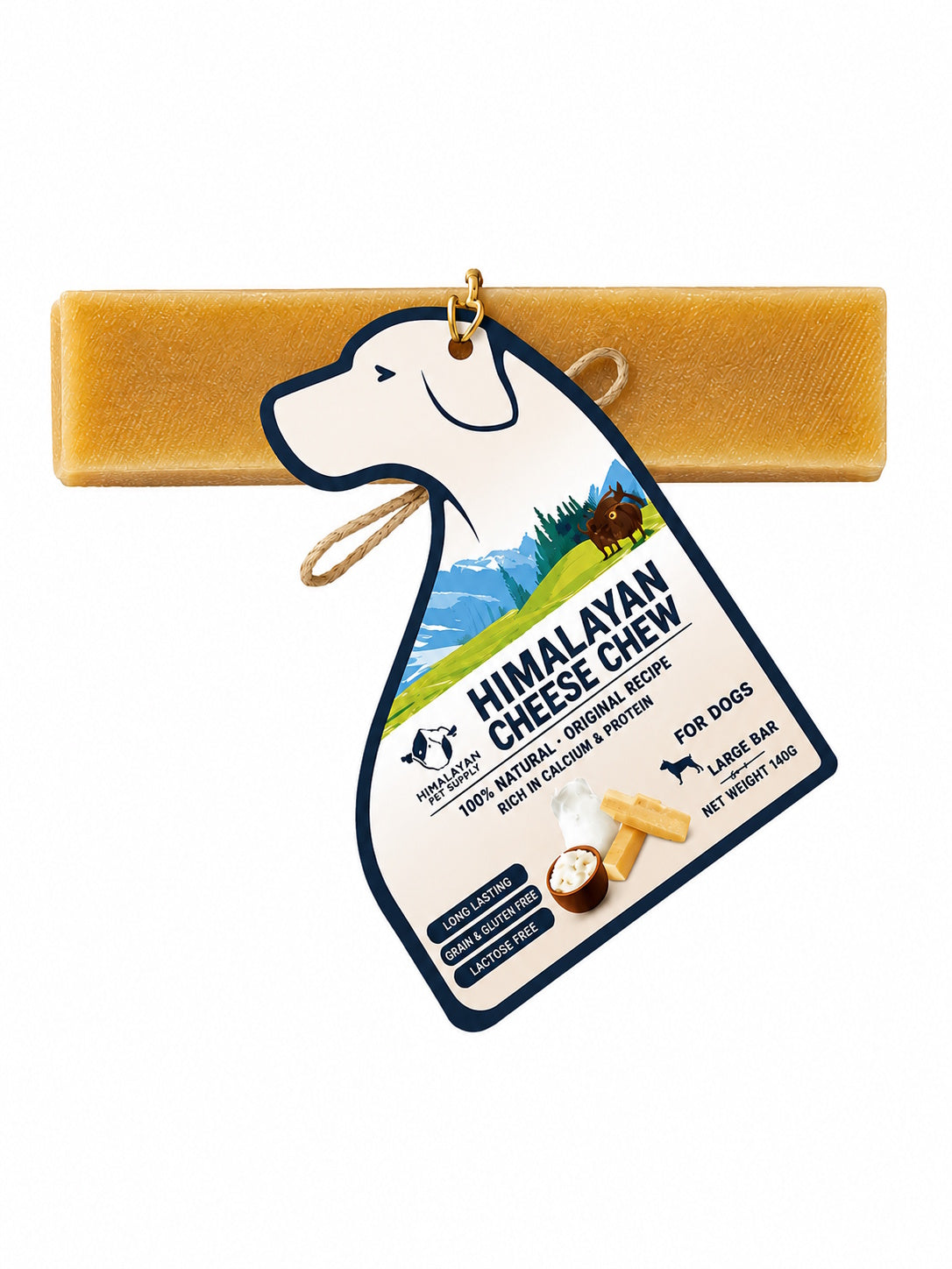 Pawfect Himalayan Chew Bar Original Large 140g