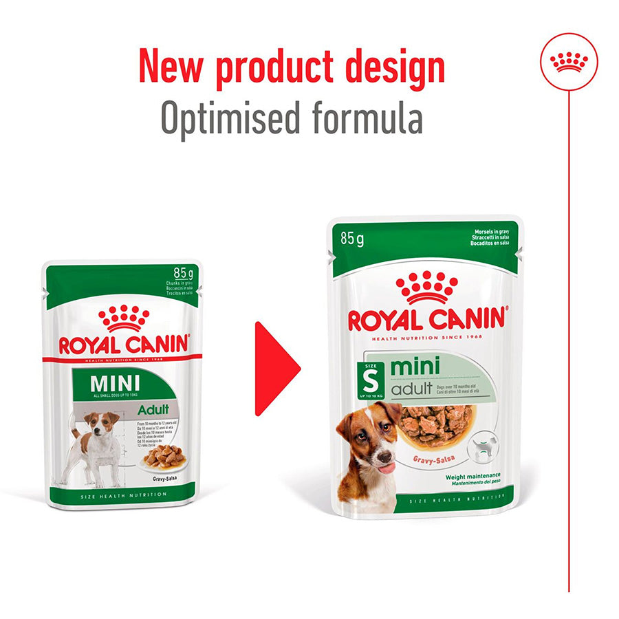 Royal Canin Mini Adult Morsels In Gravy 85g