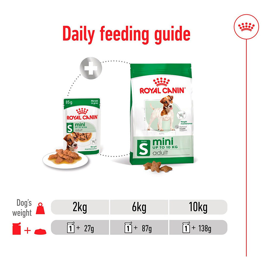 Royal Canin Mini Adult Morsels In Gravy 85g