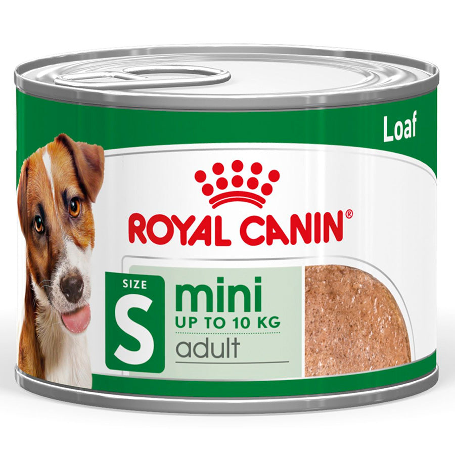 Royal Canin Mini Adult In Loaf  Dog Food Can 195g