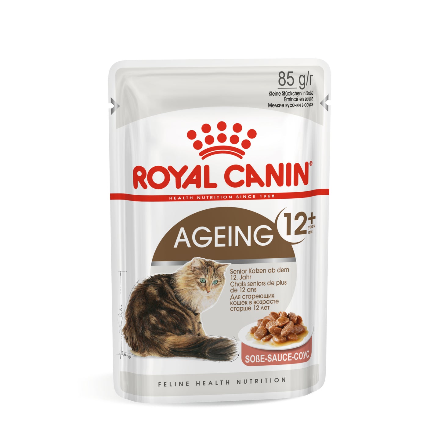Royal Canin Ageing 11+ Chunks In Gravy Cat Food 85g
