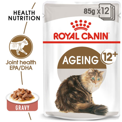 Royal Canin Ageing 11+ Chunks In Gravy Cat Food 85g