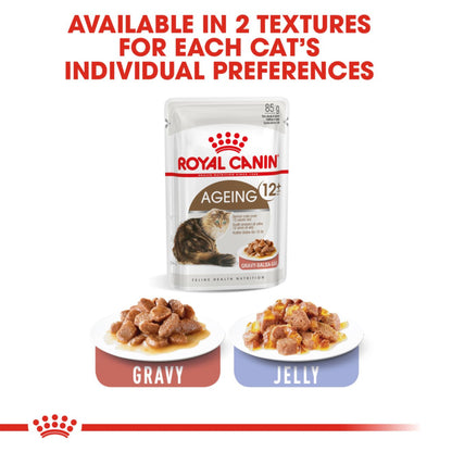 Royal Canin Ageing 11+ Chunks In Gravy Cat Food 85g