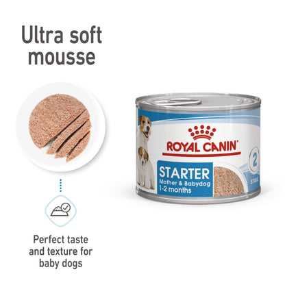 Royal Canin Starter Mother & Babydog Ultra Soft Mousse 195g