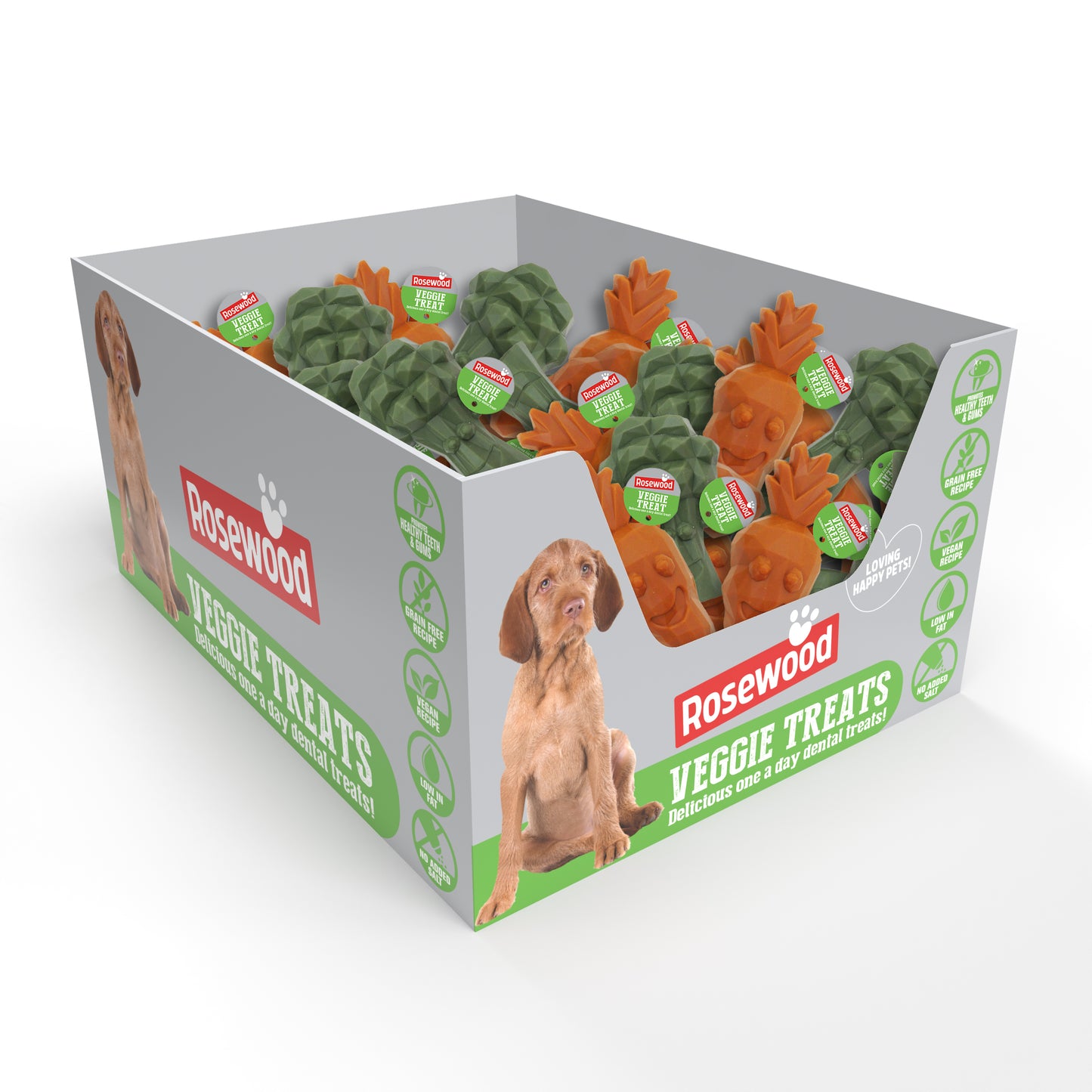Rosewood Veggie Treats Carrot Or Broccoli 52g