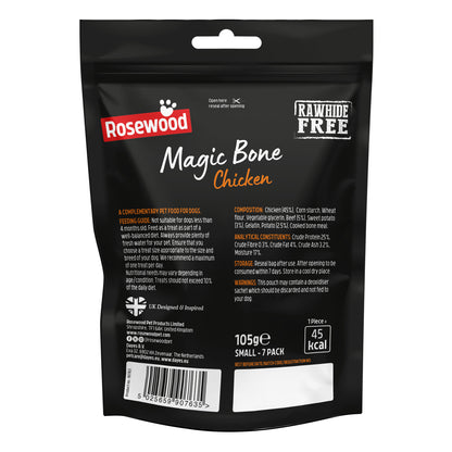 Rosewood Chicken Magic Bone Small Dog Treats 105g 7pcs