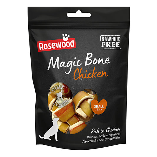 Rosewood Chicken Magic Bone Small Dog Treats 105g 7pcs