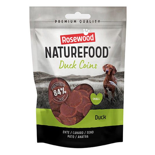 Rosewood Naturefood Duck Coins Small 100g