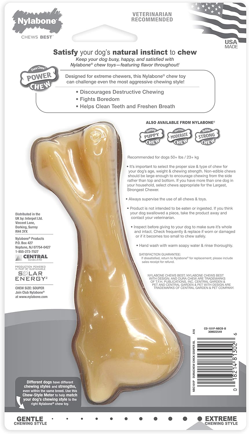 Nylabone Big Chew Chicken Bone Xx Large