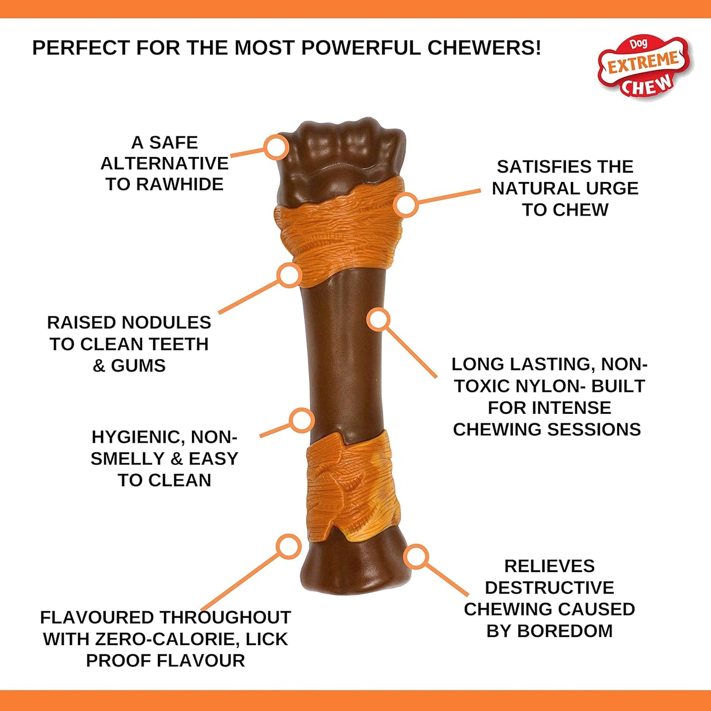 Nylabone Duck Jerky Souper X Large Alternative