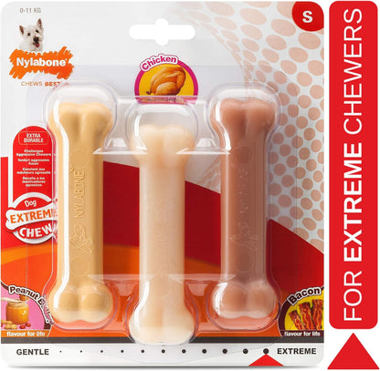 Nylabone Extreme Triple Value Pack Small Dog