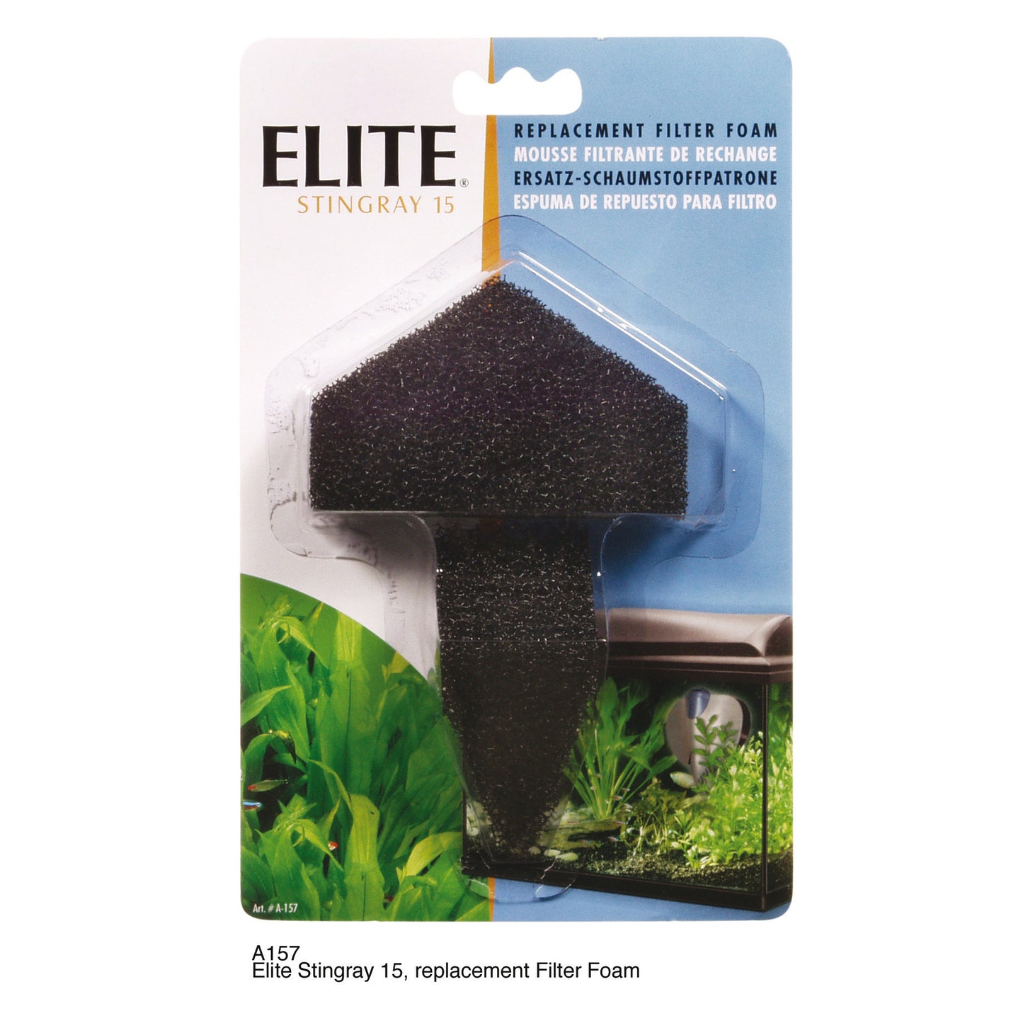 Elite Stingray 15 Replacement Filter Foam