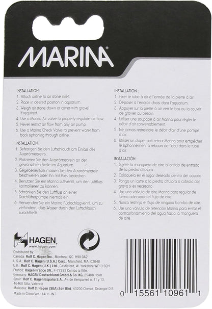 Marina Cylinder Airstone Carded Twin Pack