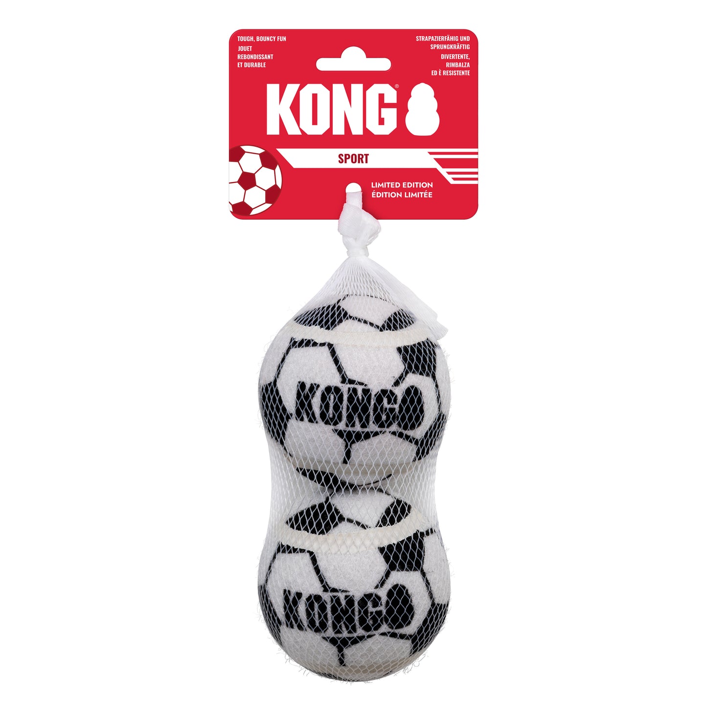 KONG Air Dog Soccer Balls Large 2 Pack