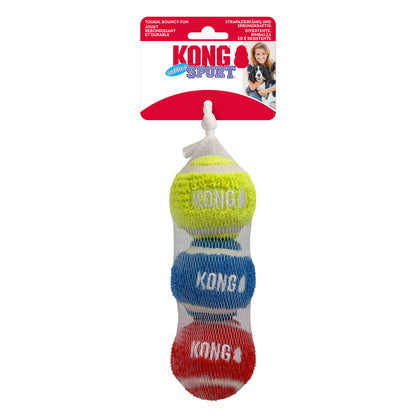 KONG Air Dog Sports Softie Balls Medium 2.5" 3pcs