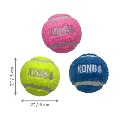 KONG Air Dog Sports Softie Balls Small 2" 3pcs