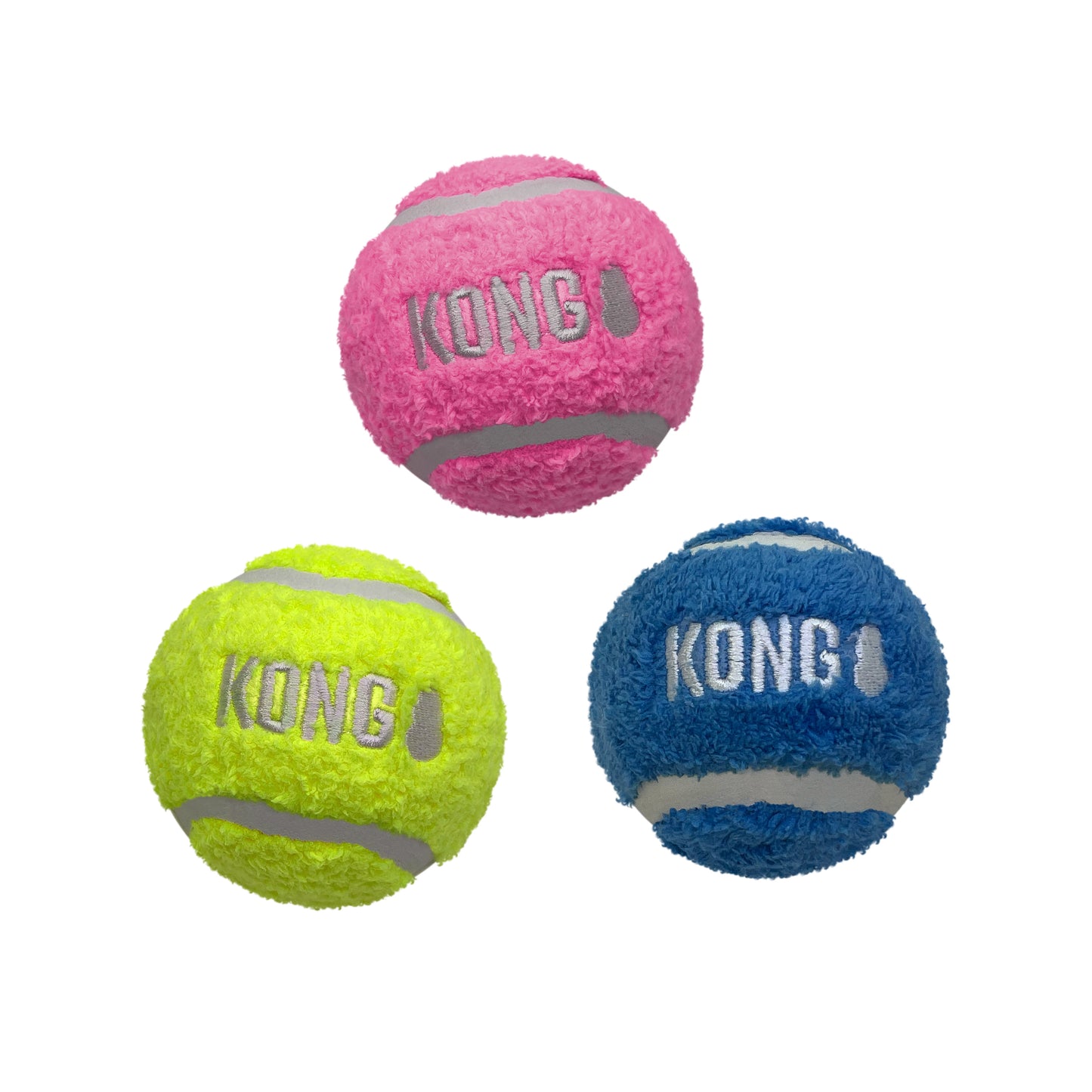 KONG Air Dog Sports Softie Balls Small 2" 3pcs