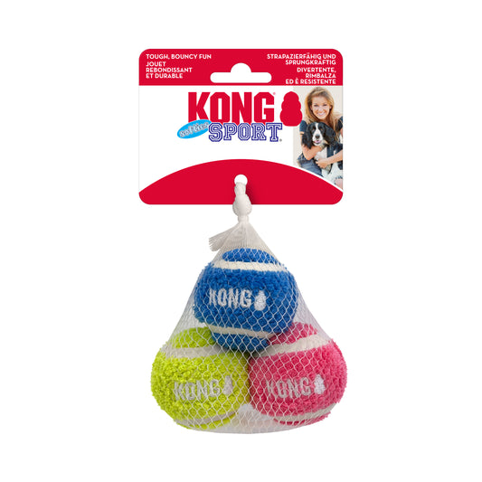KONG Air Dog Sports Softie Balls Small 2" 3pcs