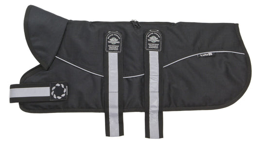 Animate Reflective Black Padded Waterproof Coat 30"