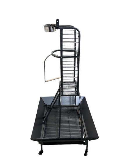 Wundapets Buckingham Parrot Stand Antique Black