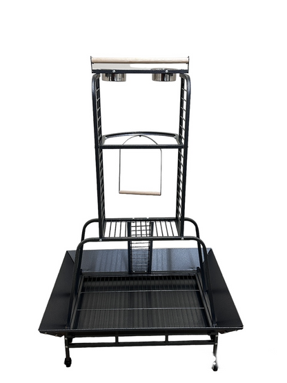 Wundapets Buckingham Parrot Stand Antique Black