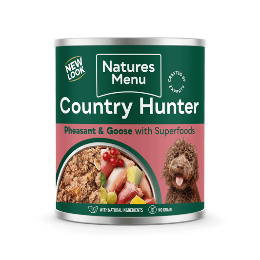 Natures Menu Country Hunter Pheasant & Goose Dog Food Can 600g