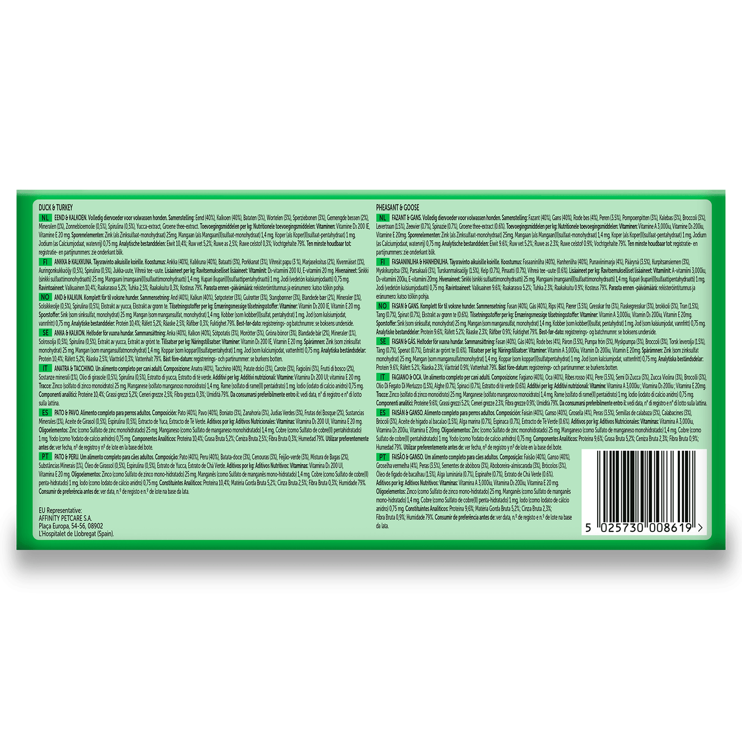 Natures Menu Country Hunter Game Meat Selection Cans 12 x 400g