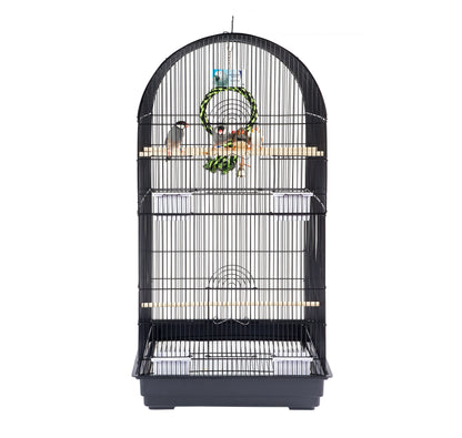 Rainforest Caracus Bird Cage Black