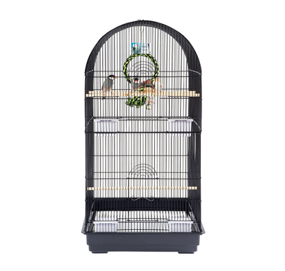 Rainforest Caracus Bird Cage Black