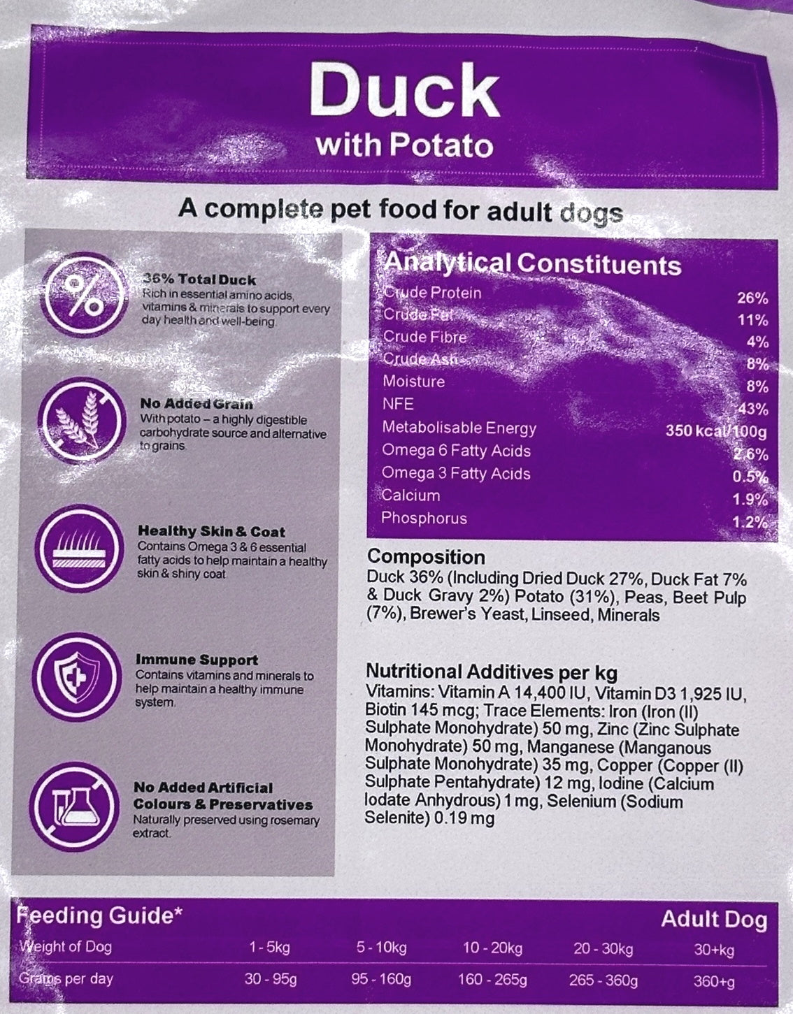 Adlingtons Premium Adult Duck & Potato 12kg