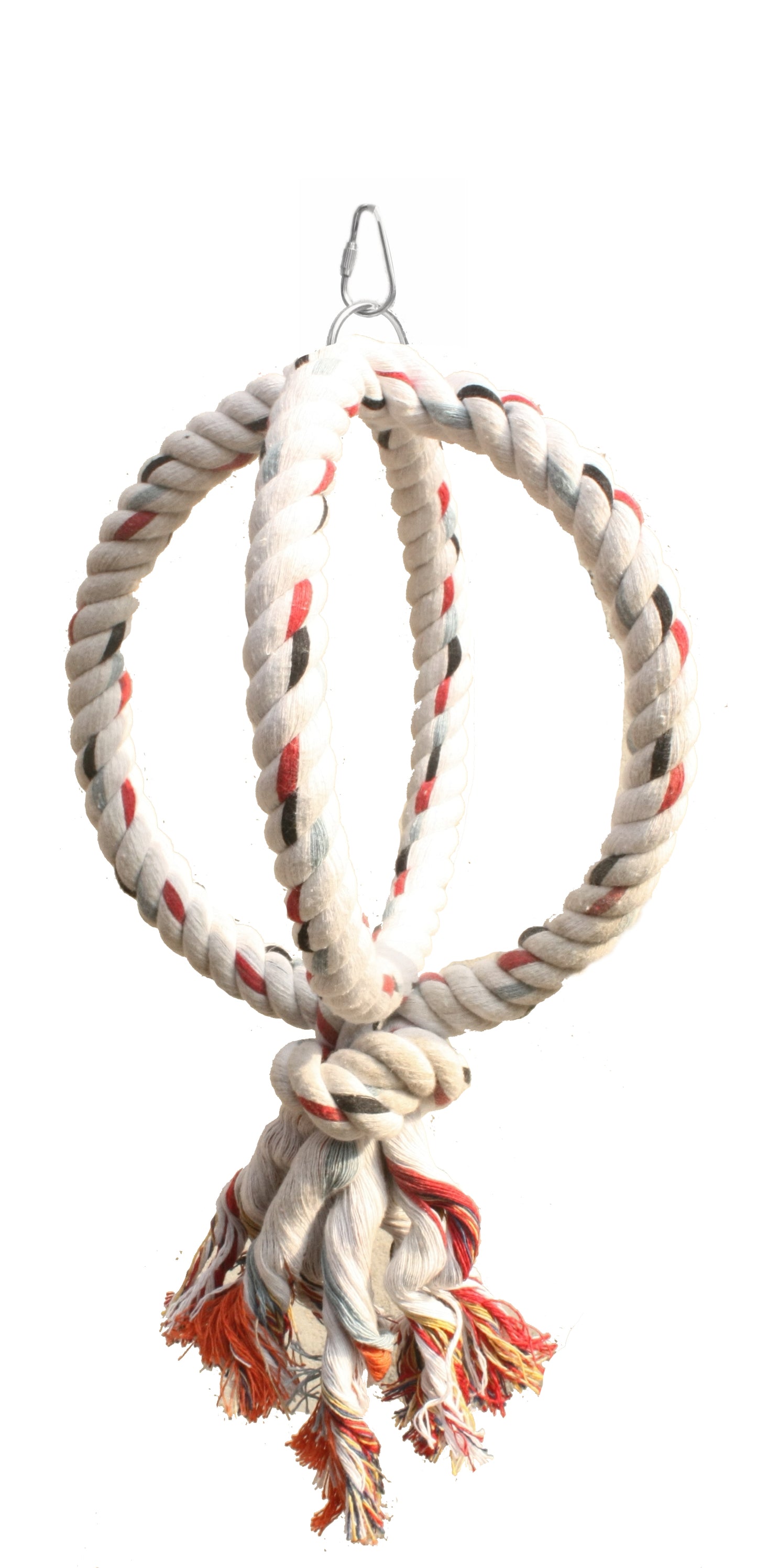 Adventure Bound Duo Rings Parrot Toy