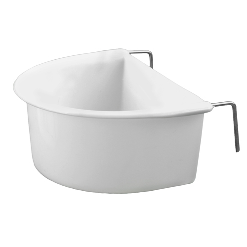 White Plastic D Cup 11cm