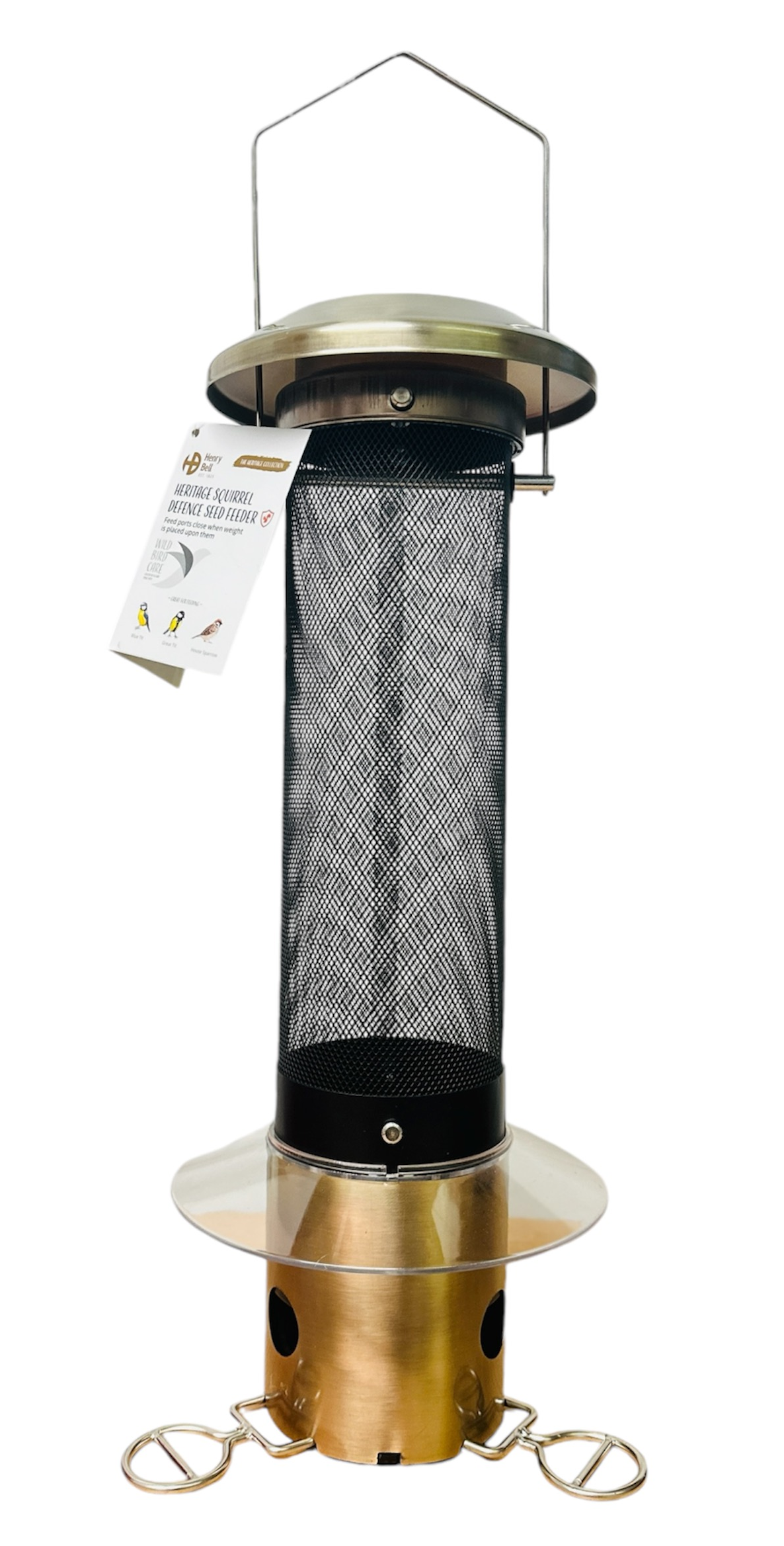 Henry Bell Squirrel Defence Seed Feeder