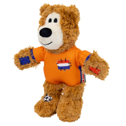 KONG Wild Sports Bear Soft Dog Play Toy Medium - Netherlands
