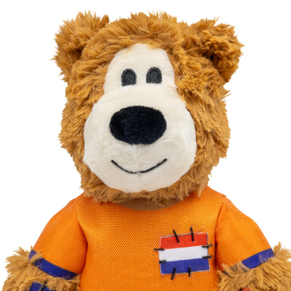 KONG Wild Sports Bear Soft Dog Play Toy Medium - Netherlands
