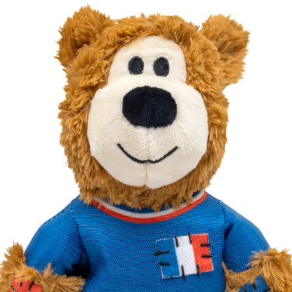 KONG Wild Sports Bear Soft Dog Play Toy Medium - France