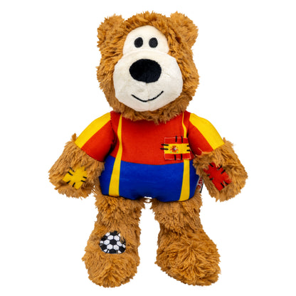 KONG Wild Sports Bear Soft Dog Play Toy Medium - Spain