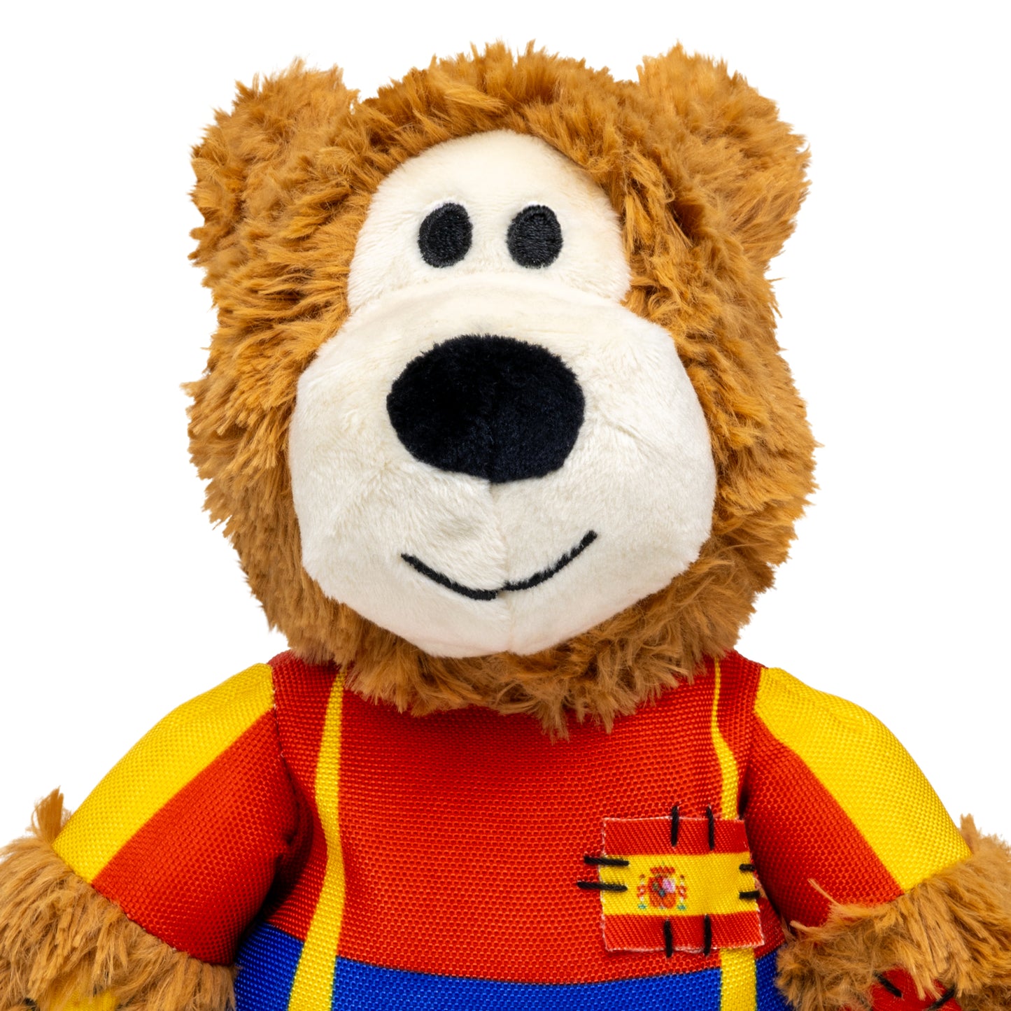 KONG Wild Sports Bear Soft Dog Play Toy Medium - Spain