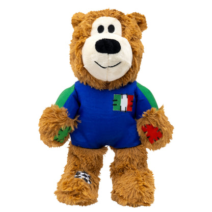 KONG Wild Sports Bear Soft Dog Play Toy Medium - Italy