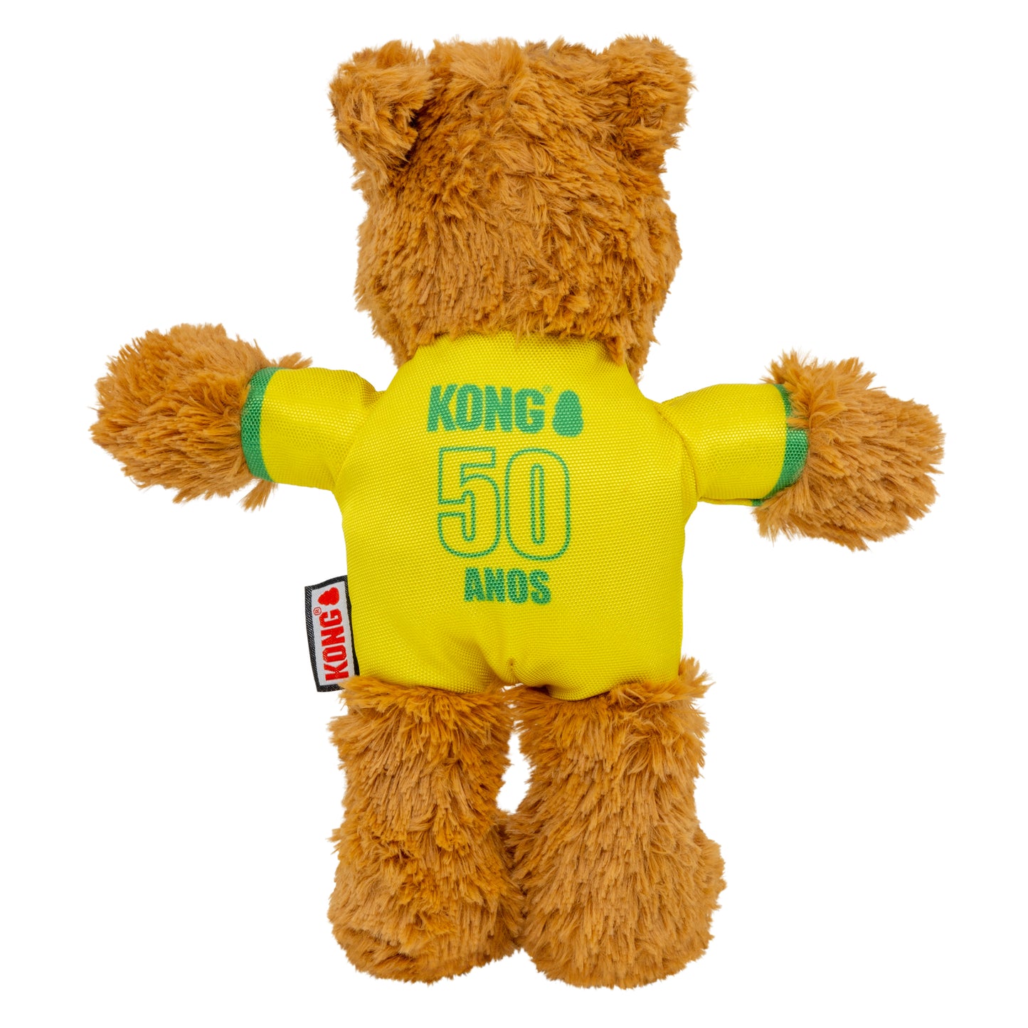 KONG Wild Sports Bear Soft Dog Play Toy Medium - Brazil