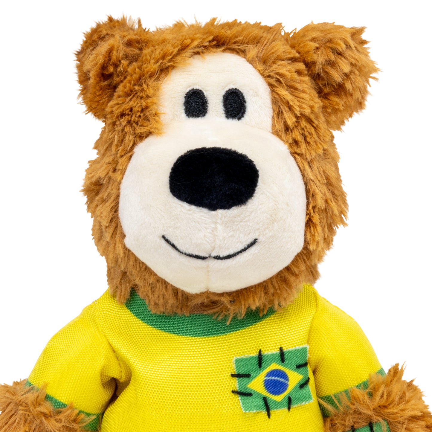 KONG Wild Sports Bear Soft Dog Play Toy Medium - Brazil