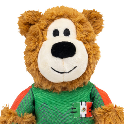 KONG Wild Sports Bear Soft Dog Play Toy Medium - Mexico